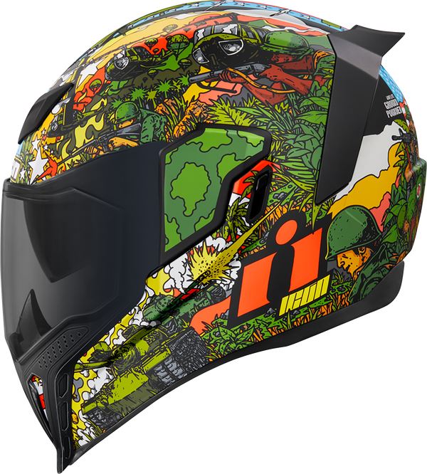 ICON Airflite™ GP23 Motorcycle Helmet Green - 2023 Model