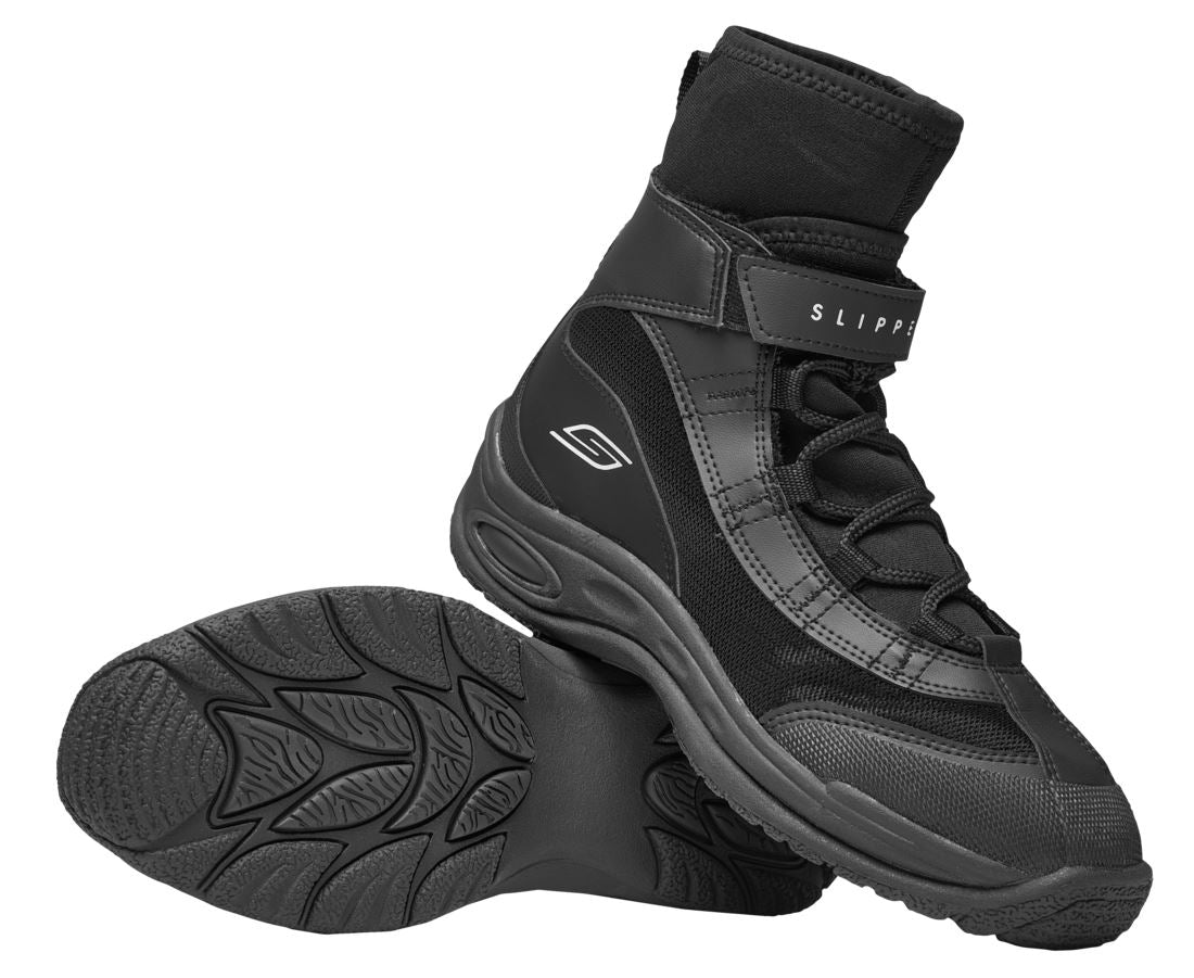 SLIPPERY Watersports Liquid Race Boots Black