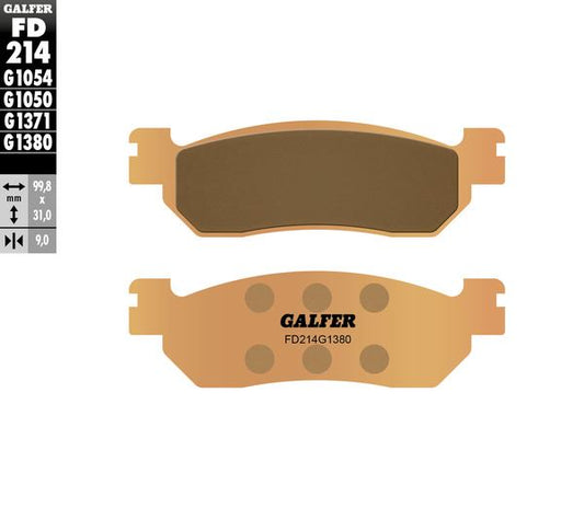 GALFER Brake Pad Street Sintered Metal FD214G1380