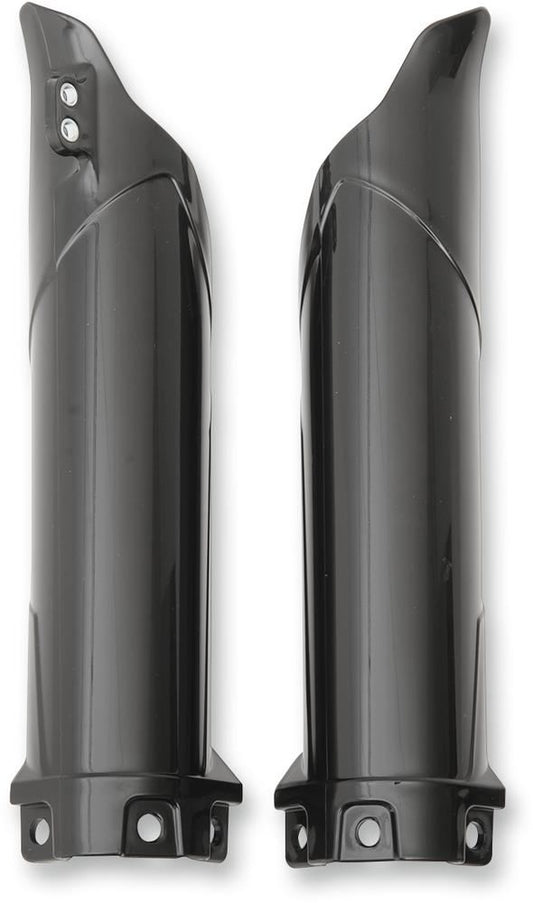 UFO FORK SLIDER PROTECTORS KAWASAKI KX85 BLACK KA04731-001