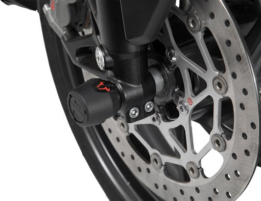 SW MOTECH Front Axle Slider Set Black YAMAHA Mt-09/Tracer Xsr900/Abar STP.06.176.10401/B