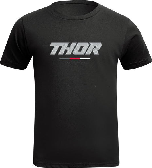THOR Youth Corpo MX Motorcross T-Shirt Black 2023 Model
