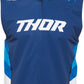 THOR MX Motorcross Warmup Vest Blue 2023 Model