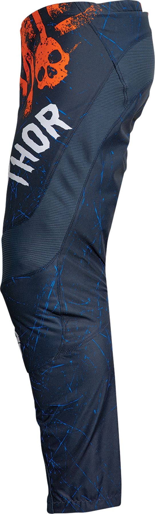 THOR Youth Sector Gnar MX Motorcross Pants Blue 2023 Model
