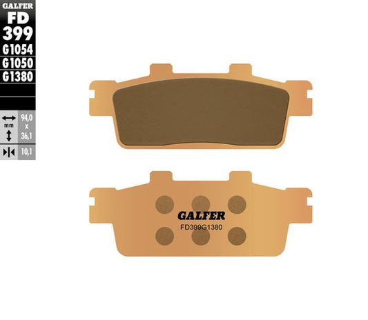 GALFER Brake Pad Street Sintered Metal FD399G1380