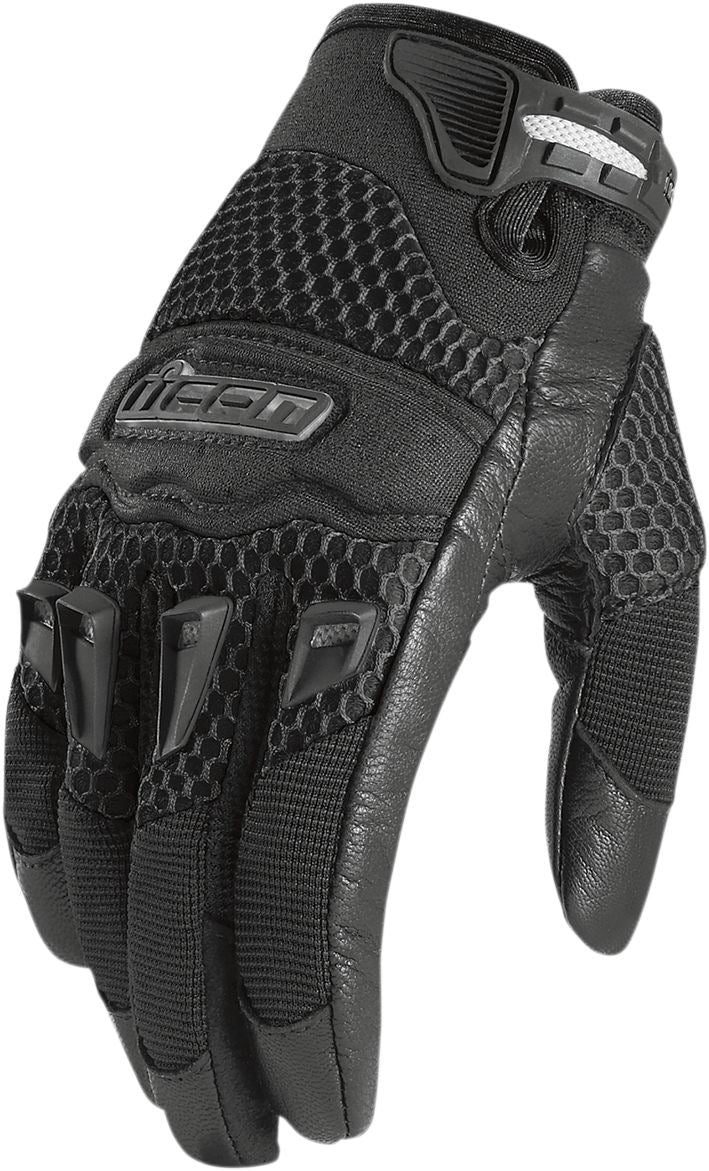 ICON Women's Twenty-Niner™ Motorcycle Gloves Black 2023 Model