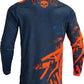 THOR Youth Sector Gnar MX Motorcross Jersey Orange/Midnight 2023 Model