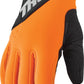 THOR Spectrum Cold Weather MX Motorcross Gloves Black/Orange 2023 Model