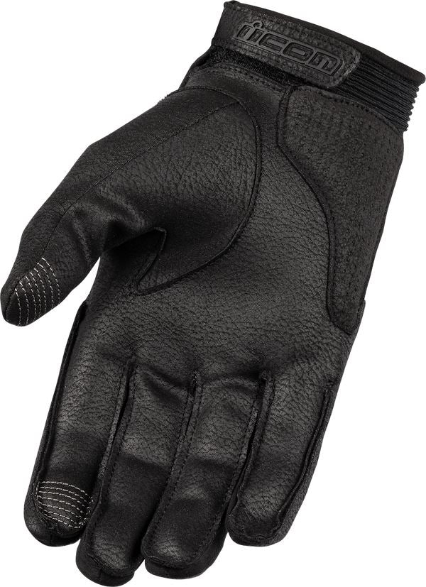 ICON Women's Superduty3 CE Gloves Black - 2023 Model