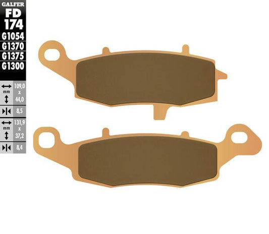 GALFER Brake Pad Street Sintered Metal FD174G1375