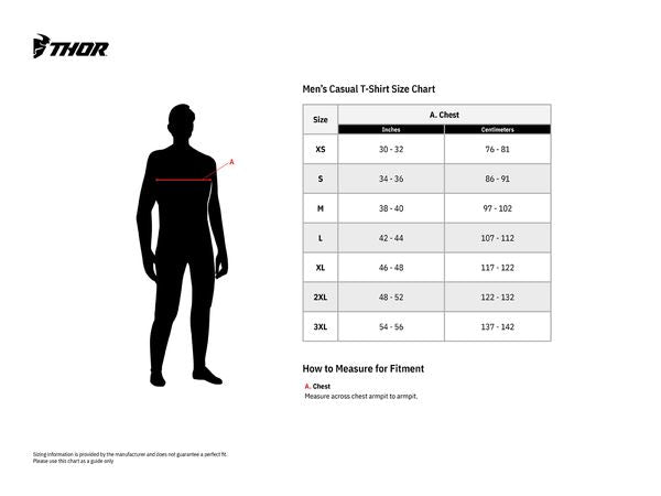 THOR Corpo MX Motorcross T-Shirt White 2023 Model
