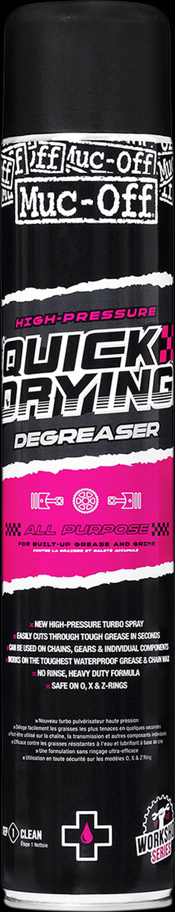 Muc-Off High Pressure Quick Drying Degreaser - All Purpose 750ml