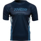 THOR Assist React MX Motorcross Jersey Midnight Blue/Teal 2023 Model