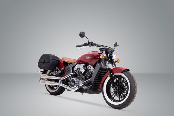 SW MOTECH SLH Side Carrier LH1 L Black INDIAN SCOUT 69 ABS 17-22/60 ABS 17-22 HTA.20.682.10100