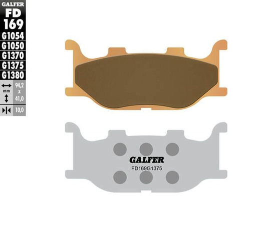 GALFER Brake Pad Street Sintered Metal FD169G1375