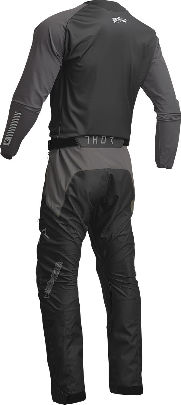 THOR Terrain MX Motorcross Jersey Black/Charcoal 2023 Model