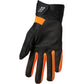 THOR Spectrum Cold Weather MX Motorcross Gloves Black/Orange 2023 Model