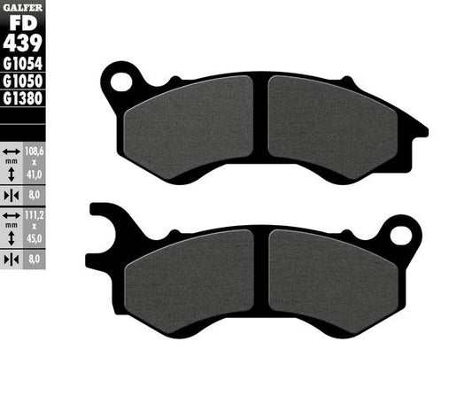 GALFER Brake Pad Street Organic Base FD439G1050