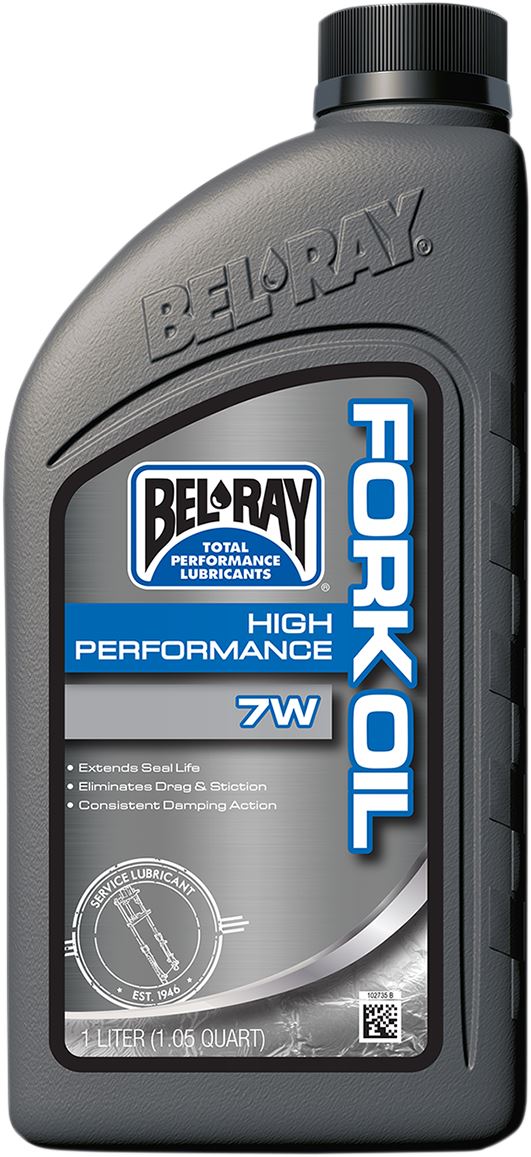 BELRAY High Performance Fork Oil 7W 1 Litre