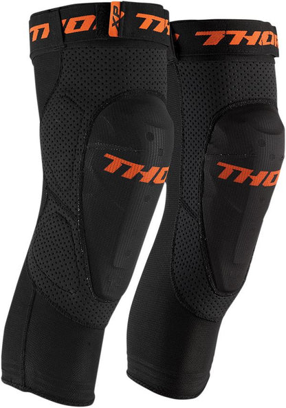THOR Comp XP MX Motorcross Knee Guards Black 2023 Model