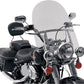 MEMPHIS SHADES Memphis Fats Cruiser Windshield Gray Fat MEM3419