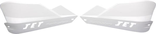 BARKBUSTERS JET Plastic Guards White JET-003-00-WH