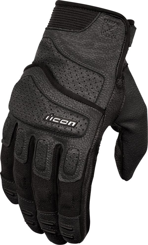 ICON Women's Superduty3 CE Gloves Black - 2023 Model