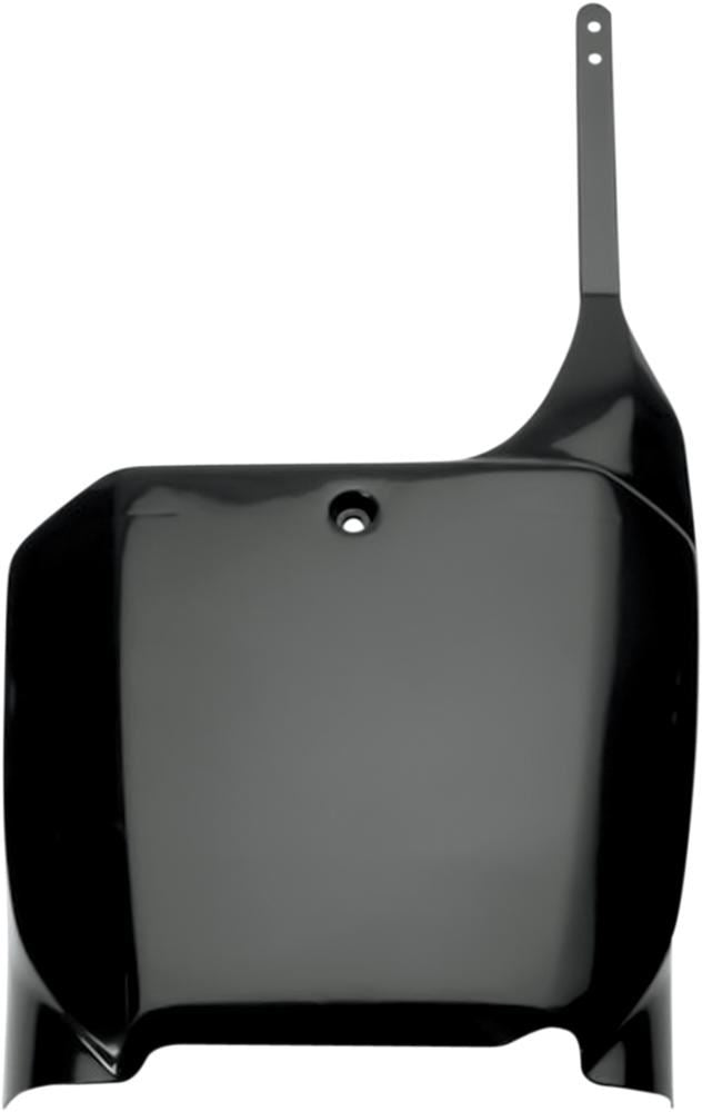 UFO FRONT NUMBER PLATE HONDA CR125/250/CRF450 BLACK HO03666-001