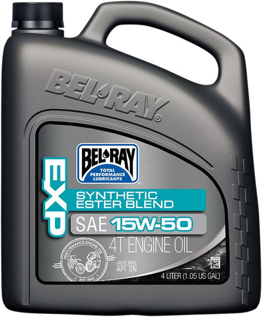 BEL-RAY EXP Synthetic Ester Blend 4T Engine Oil 15W-50 4L