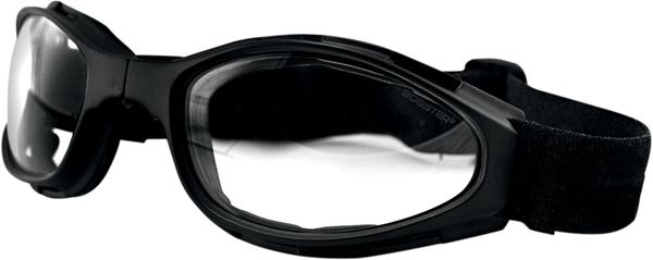 BOBSTER Crossfire Clear Lens Black Goggles BCR002