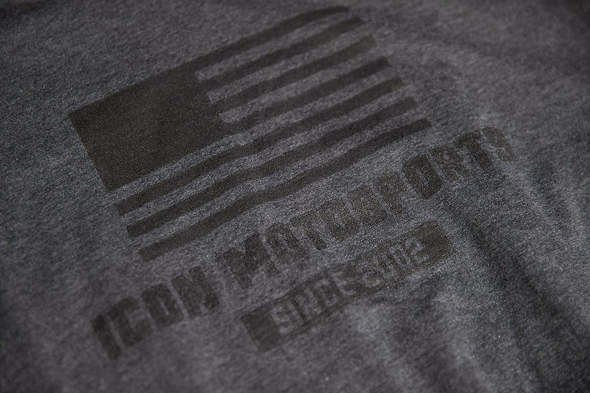 ICON OGP™ Motorcycle T-Shirt Gray 2023 Model