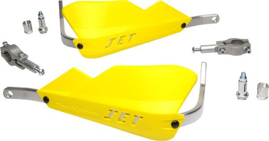 BARKBUSTERS JET Handguards for Straight Handlebar 22MM Yellow JET-001-00-YE