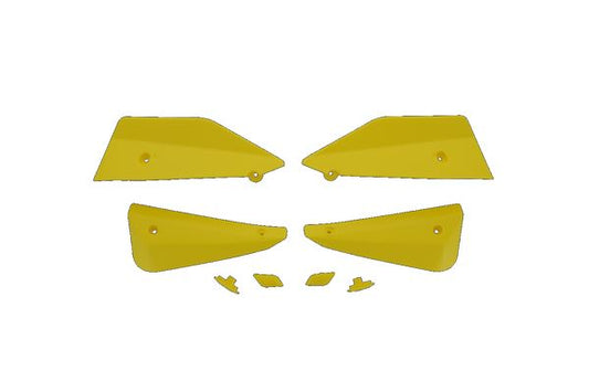 BARKBUSTERS MTB Deflector & Plug Set Yellow  B-084-YE