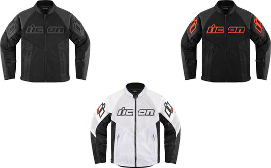 ICON Mesh AF™ Leather Motorcycle Jacket 2023 Model