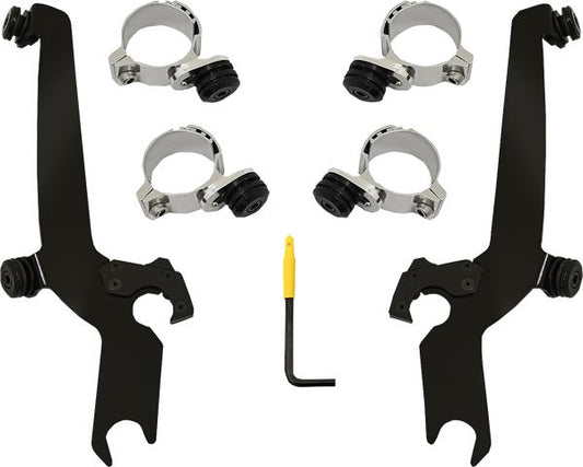 MEMPHIS SHADES Windshield Mounting Kit Black MEB2069
