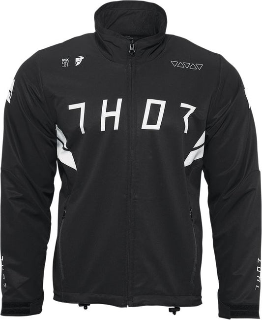 THOR Warmup MX Motorcross Jacket Black 2023 Model