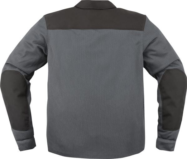 ICON Upstate Mesh CE Jacket Gray - 2023 Model