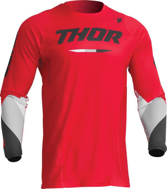 THOR Pulse Tactic MX Motorcross Jersey Red 2023 Model