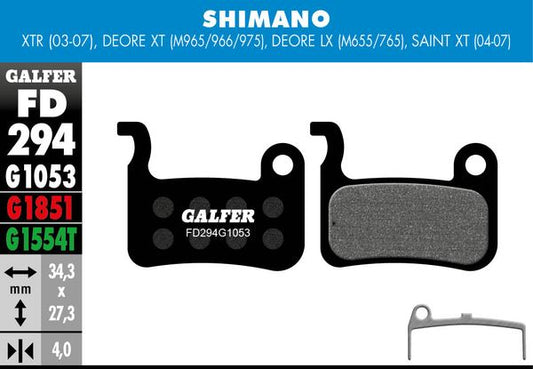 GALFER Brake Pad Bicycle FD294G1053