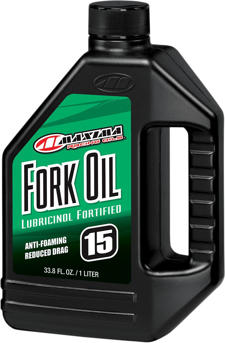 Maxima Fork Oil Front 15w 1 Litre 33.8 Fl. Oz. Clear