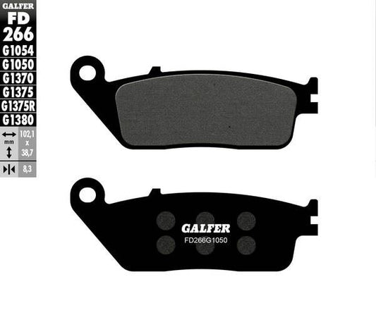 GALFER Brake Pad Street Organic Base FD266G1050