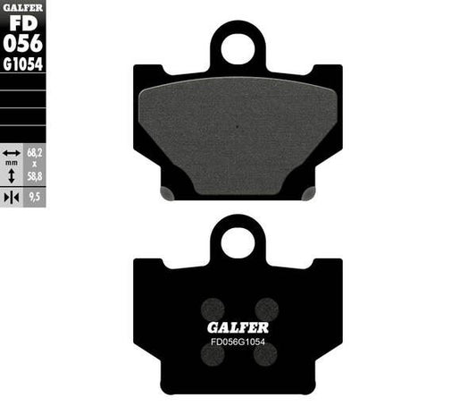 GALFER Brake Pad Street Semi-Sintered Metal FD056G1054