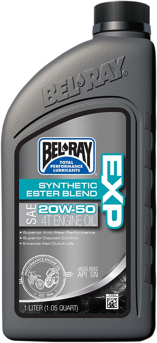 BEL-RAY EXP Synthetic Ester Blend 4T Engine Oil 20W-50 1L 99131-B1LW