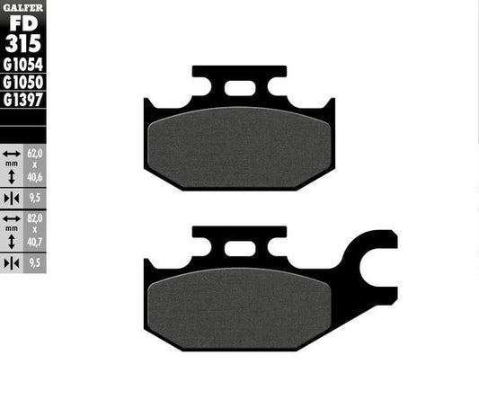 GALFER Brake Pad Street Organic Base FD315G1050