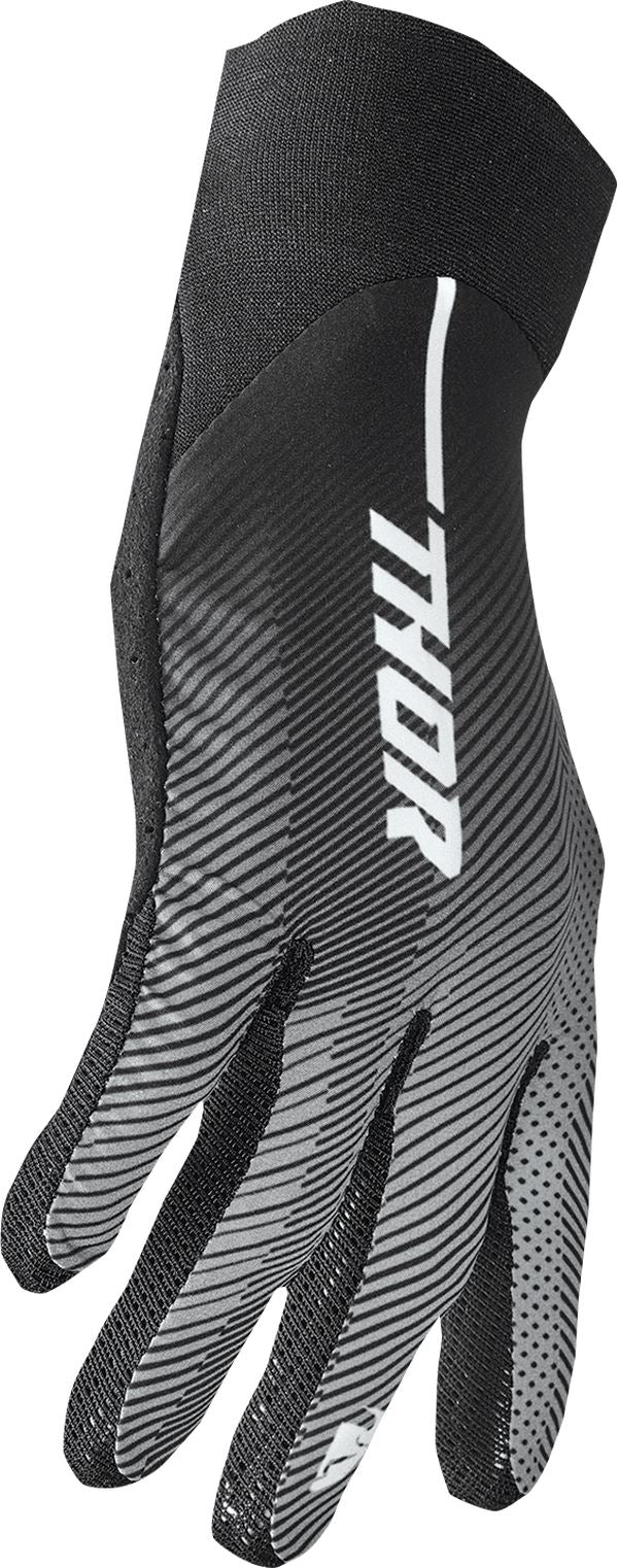 THOR Agile Tech MX Motorcross Gloves White/Black 2023 Model