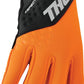 THOR Spectrum Cold Weather MX Motorcross Gloves Black/Orange 2023 Model
