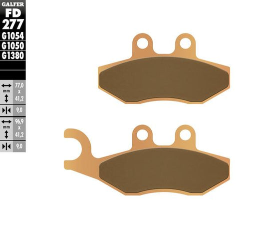 GALFER Brake Pad Street Sintered Metal FD277G1380