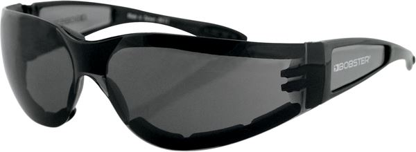 BOBSTER Shield II Wrap Around Design Black Sunglasses ESH201