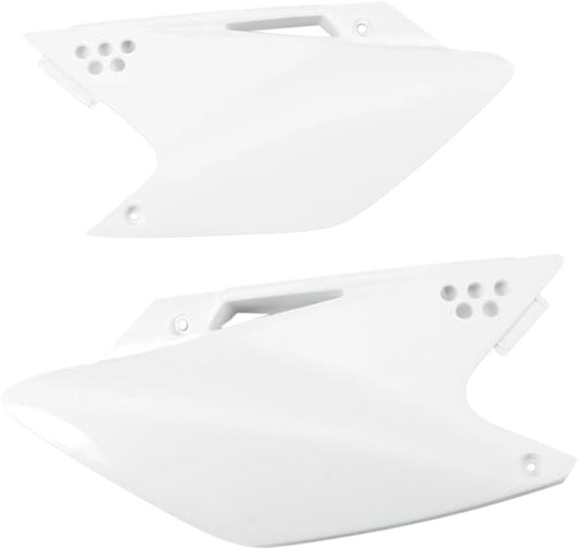 UFO SIDE PANELS KAWASAKI KXF250 WHITE KA03768047