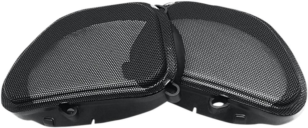 Hogtunes Black Replacement Speaker Grills - 57-MESH